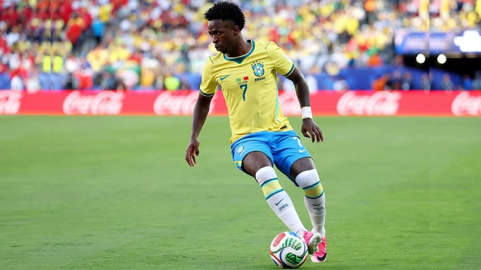 Vinicius Junior encabeza el ataque de Brasil para enfrentar a Haití.